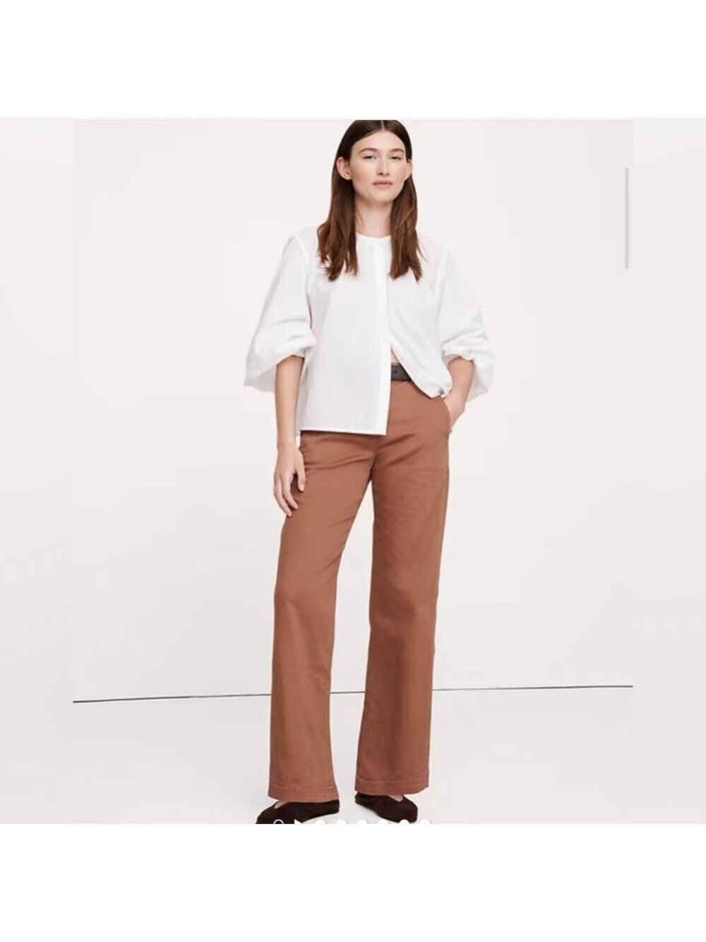 Banana Republic The Weekender Straight Fit Pants NWT 8 Fall Classic Career Work